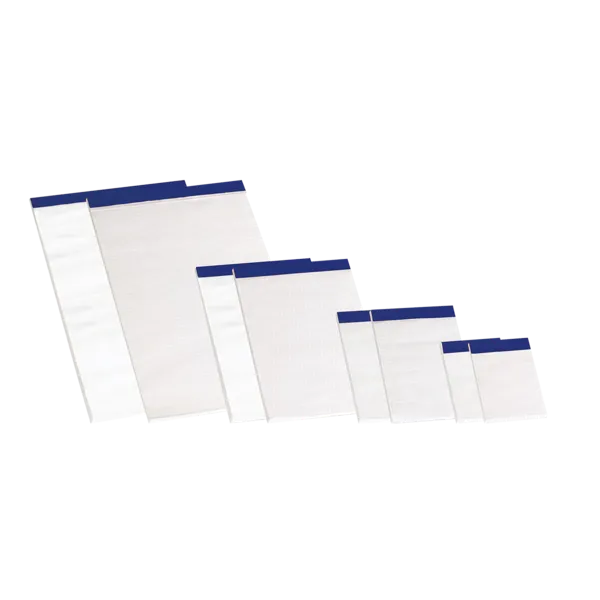 Blocco note pinzato senza copertina Enri A7 - Dimensioni compatte - 80 fogli semplici - Ideale da portare ovunque