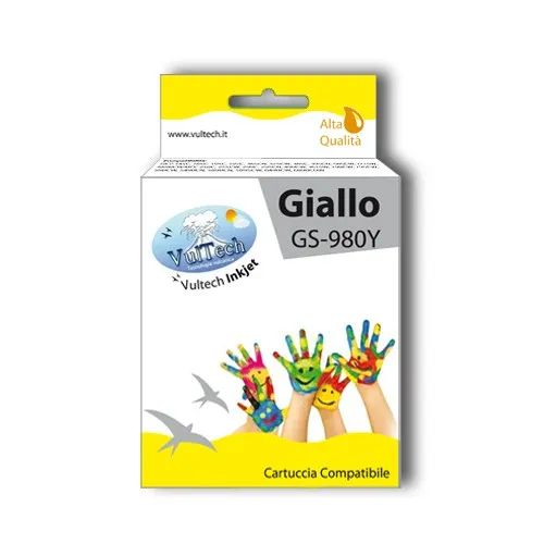 Compatibile Cartuccia Brother LC-980 LC-38 LC-1100 LC-61 980Y Giallo