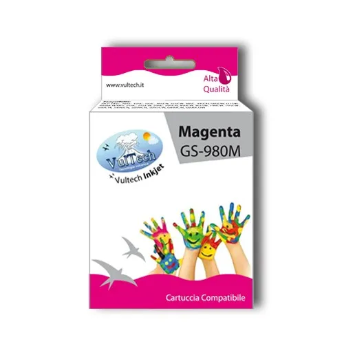 Compatibile Cartuccia Brother LC-980 LC-38 LC-1100 LC-61 980M Magenta
