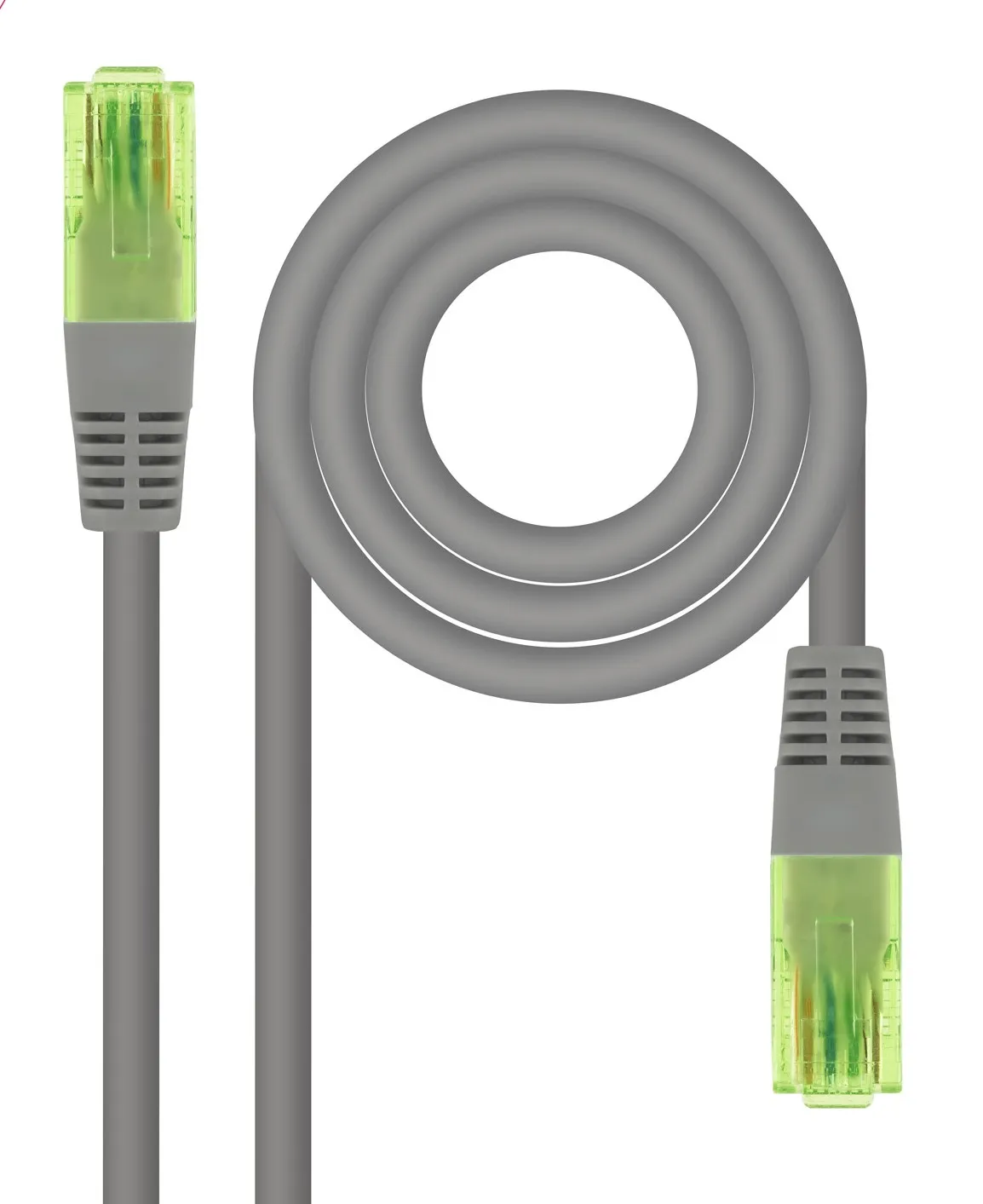 Nanocable 10.20.1401 cavo di rete Grigio 1 m Cat6 U/UTP (UTP)