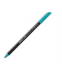 Edding 1200 Pennarello indelebile - Punta Rotonda - Linea tra 05 e 1 mm. - Inchiostro a base d acqua - Colore blu turchese