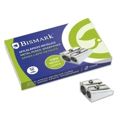 Bismark 309256 temperino Temperamatite manuale Acciaio inox