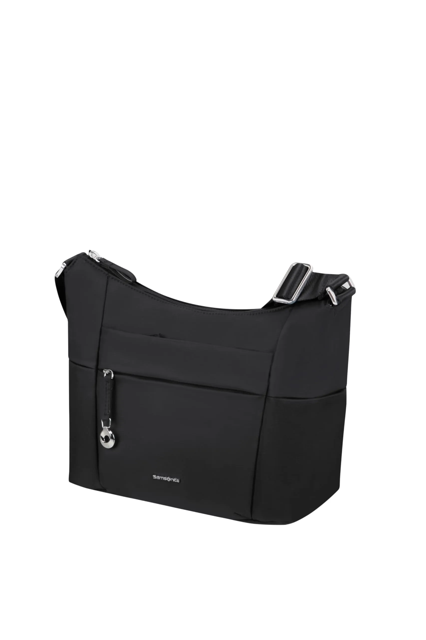 Samsonite Move 5.0 - Borsa a tracolla S con molti scomparti, 26 cm, 5,5 L, nera (Nero)