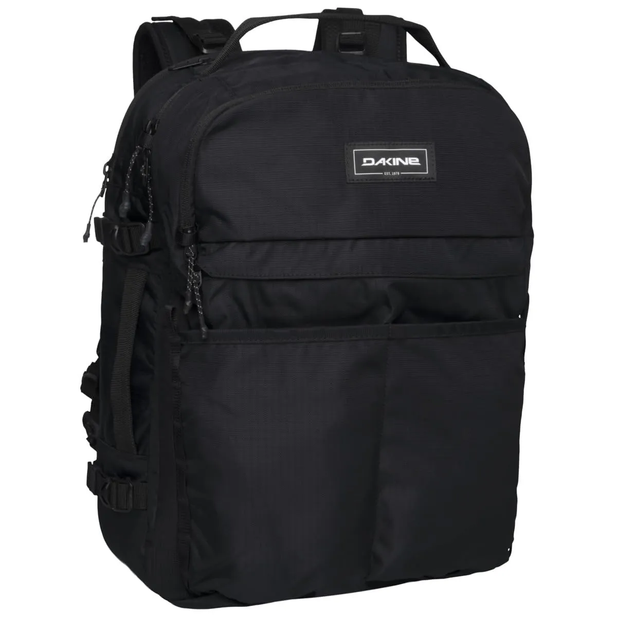 Dakine Split Adventure - Pacchetto da viaggio per il fine settimana da 38, Ripstop nero, 28L, Split Adventure Zaino 28l