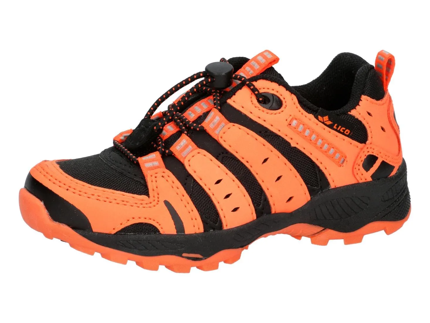Lico Fremont 37 EU - Scarpe da Trekking, Colore: Nero/Arancione
