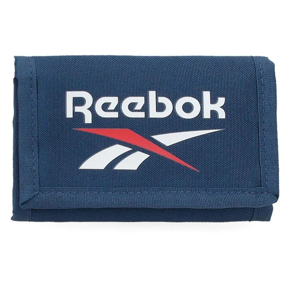 Reebok Ashland Portafoglio con Portafoglio Blu 13x8x2,5 cm Poliestere by Joumma Bags, blu, Taglia unica, Portafoglio con portafoglio