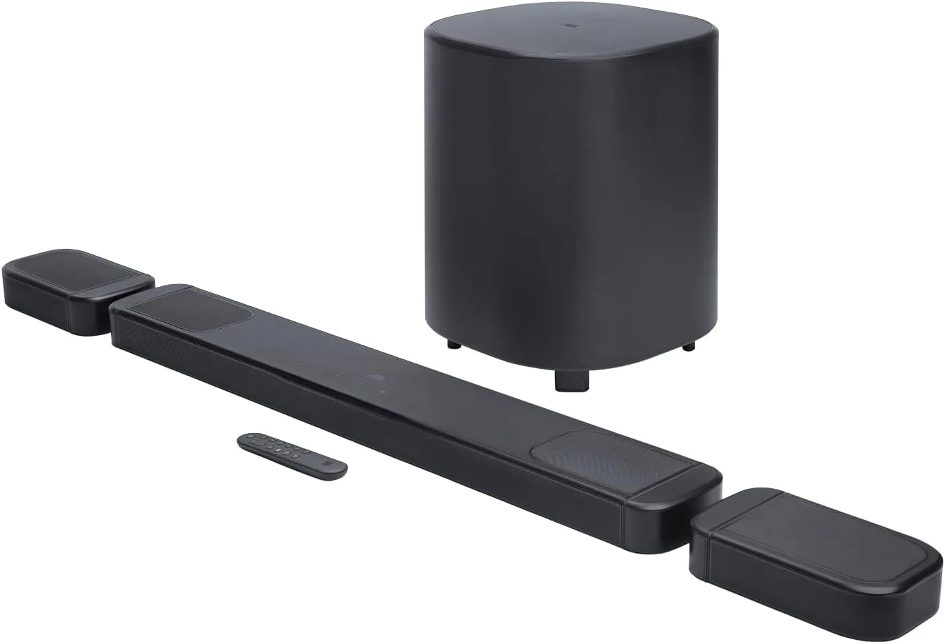 JBL Bar 1000 MK2, Soundbar Bluetooth a 7.1.4 Canali per TV, Nero