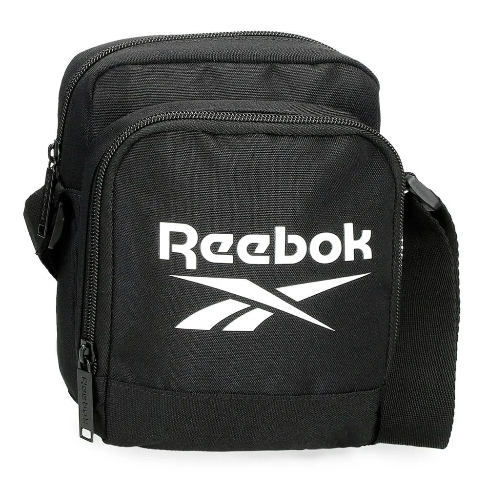 Reebok Ashland Borsa a tracolla Nero 15 x 19,5 x 6 cm Poliestere by Joumma Bags
