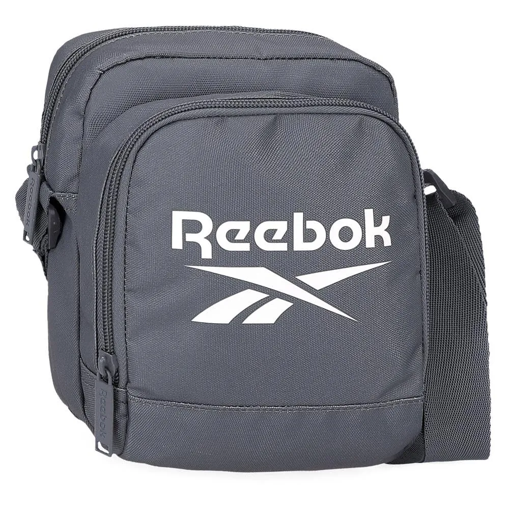 Reebok Ashland Borsa a tracolla Grigio 15 x 19,5 x 6 cm Poliestere by Joumma Bags