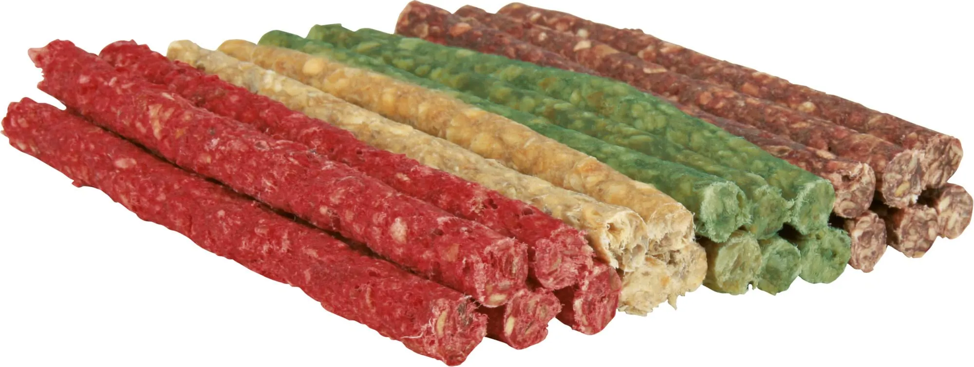 Trixie 2609 Rotoli da Masticare, Confezione Mista, 12 cm, Diametro 9-10 mm, 50 Pezzi