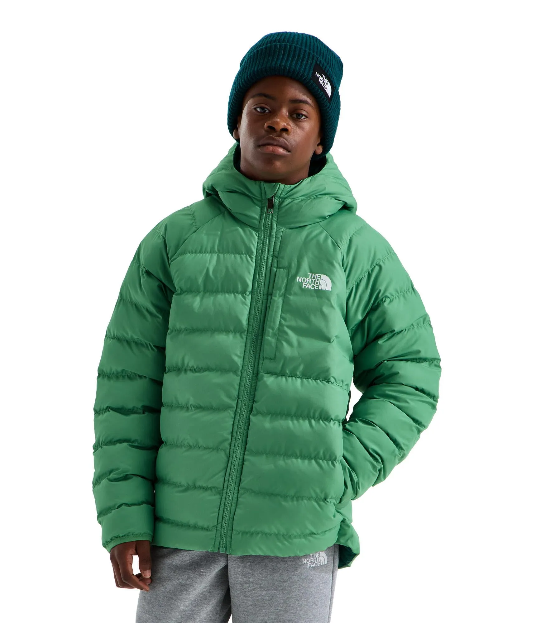 The North Face Reversible Perrito Hooded Giacca per bambini Dimmed Algae 14/16 anni