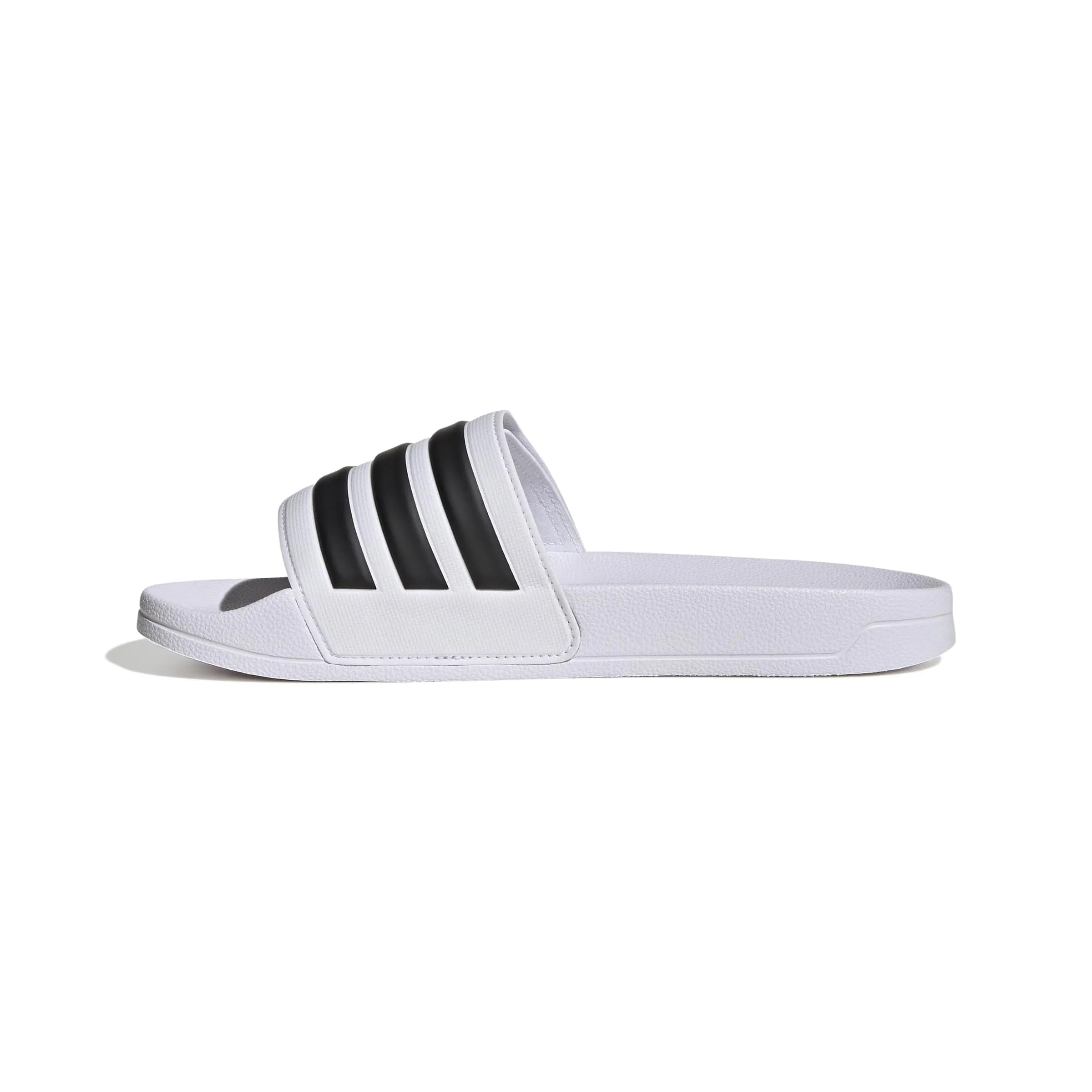 adidas Unisex - Adulto Adilette Shower Slides Sandal, ftwr white/core black/ftwr white, 43 EU