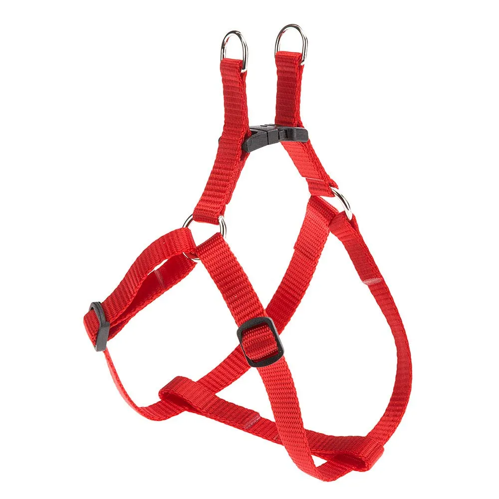 Ferplast Pettorina Cane Taglia Piccola EASY XXS, Pettorina Gatto Regolabile, Facile da Indossare, 28-38 cm. Rosso