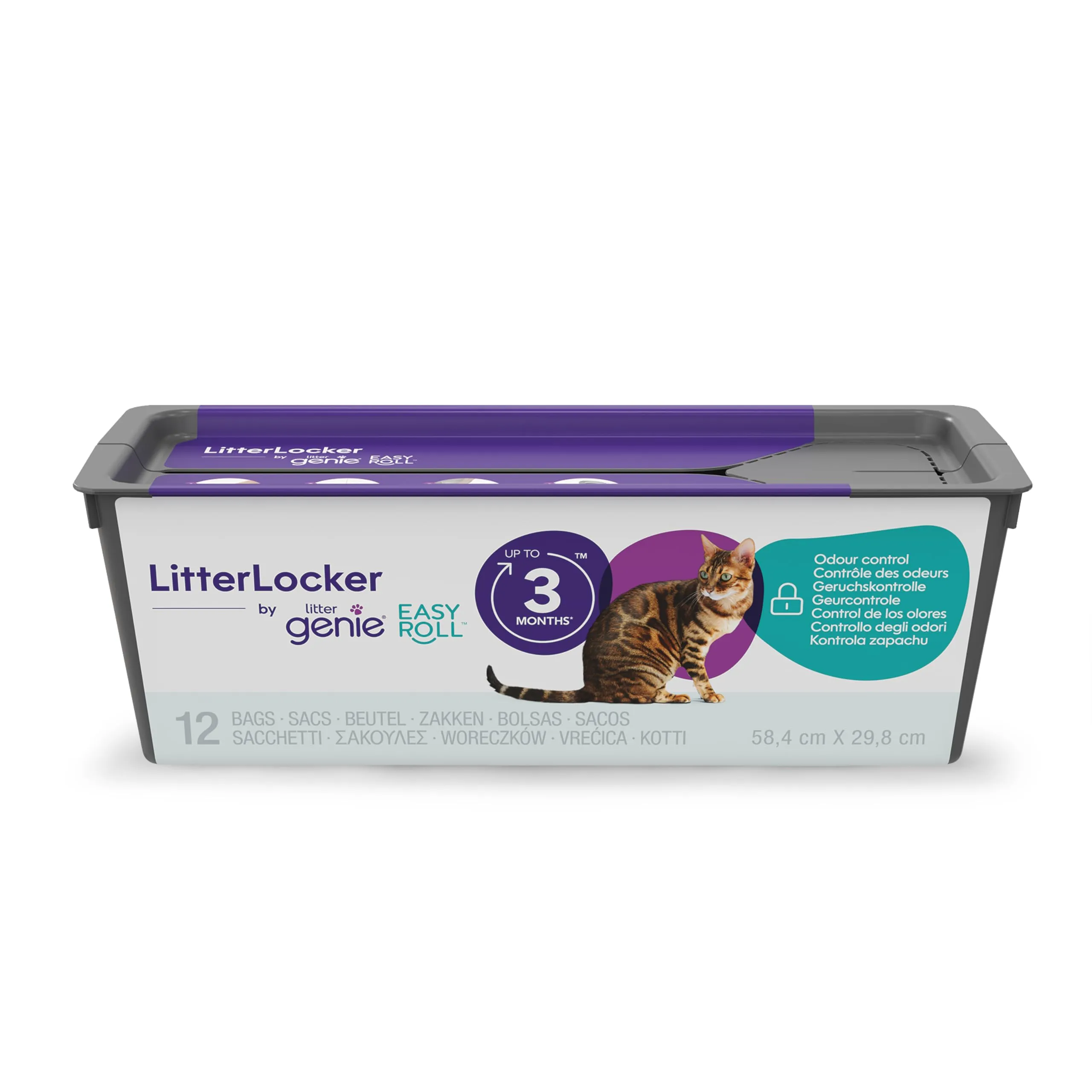 Litter Genie LitterLocker by Litter Genie EasyRoll - Ricarica 3 mesi