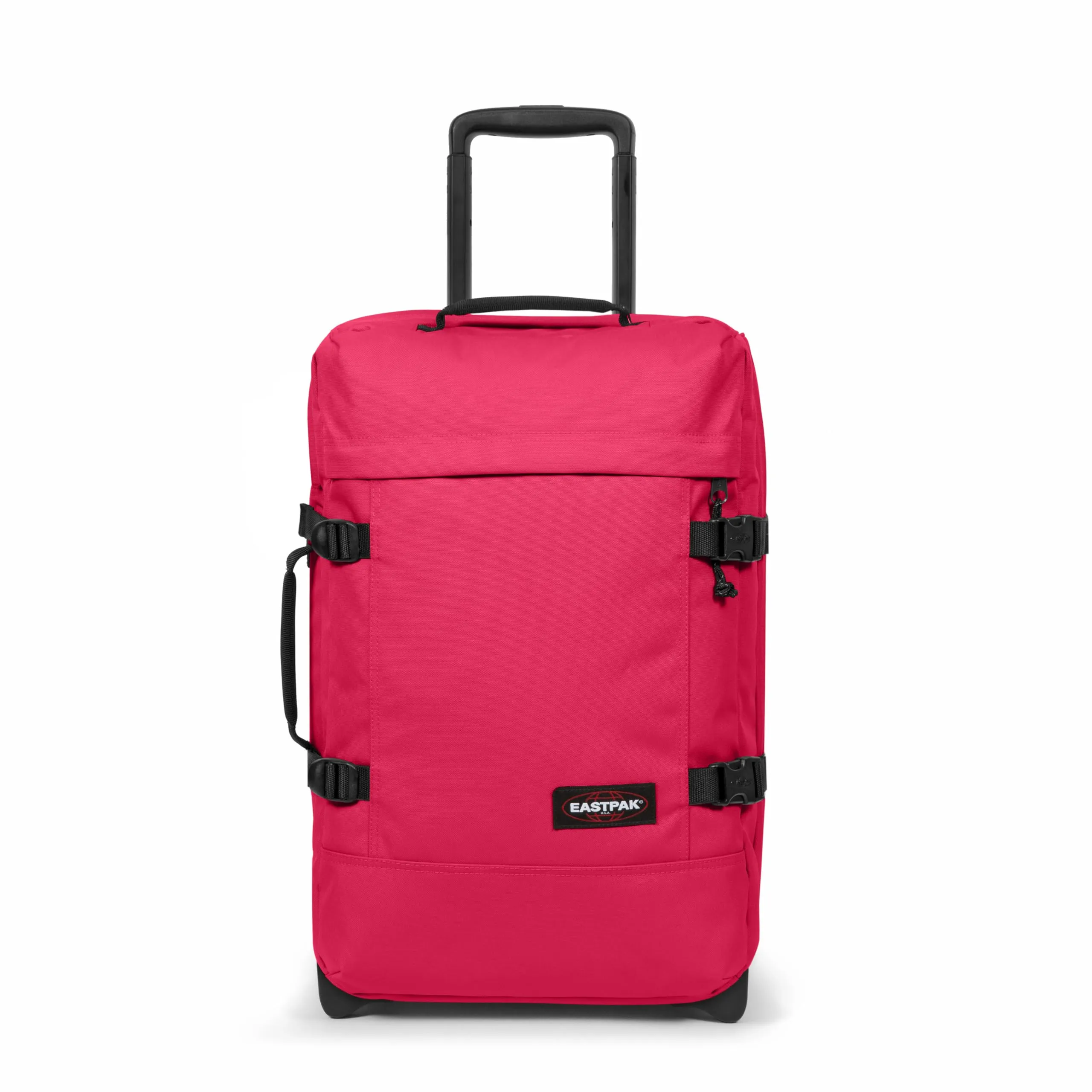 Eastpak Tranverz S Trolley Cabina 42L (51 x 32,5 x 24 cm), valigia bagaglio a mano con ruote, resistente e leggera, doppio scomparto, manico telescopico e TSA lock - SAFFRON RED