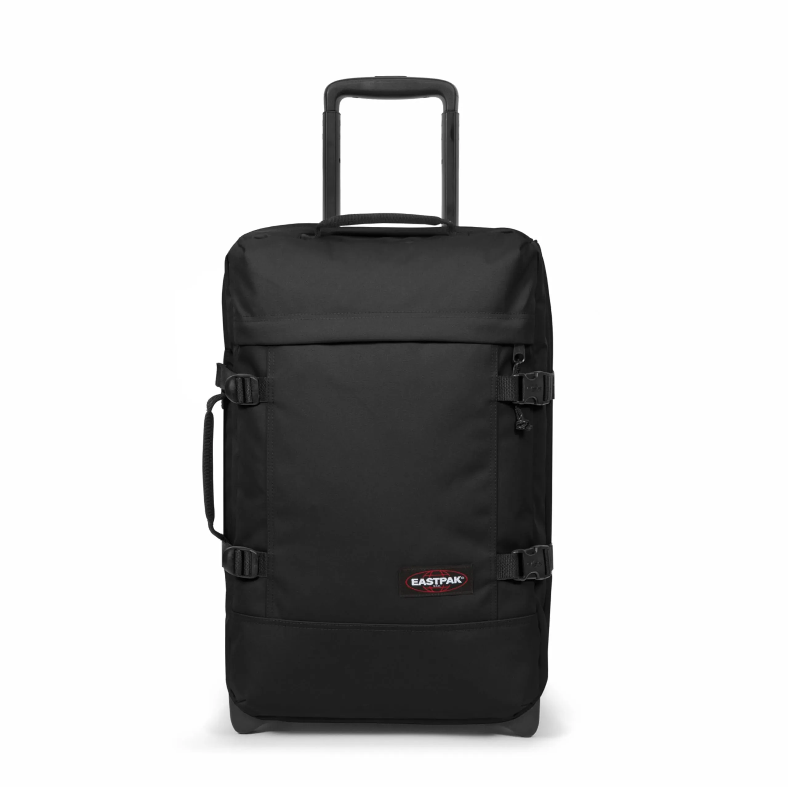 Eastpak Tranverz S Trolley Cabina 42L (51 x 32,5 x 24 cm), valigia bagaglio a mano con ruote, resistente e leggera, doppio scomparto, manico telescopico e TSA lock - BLACK