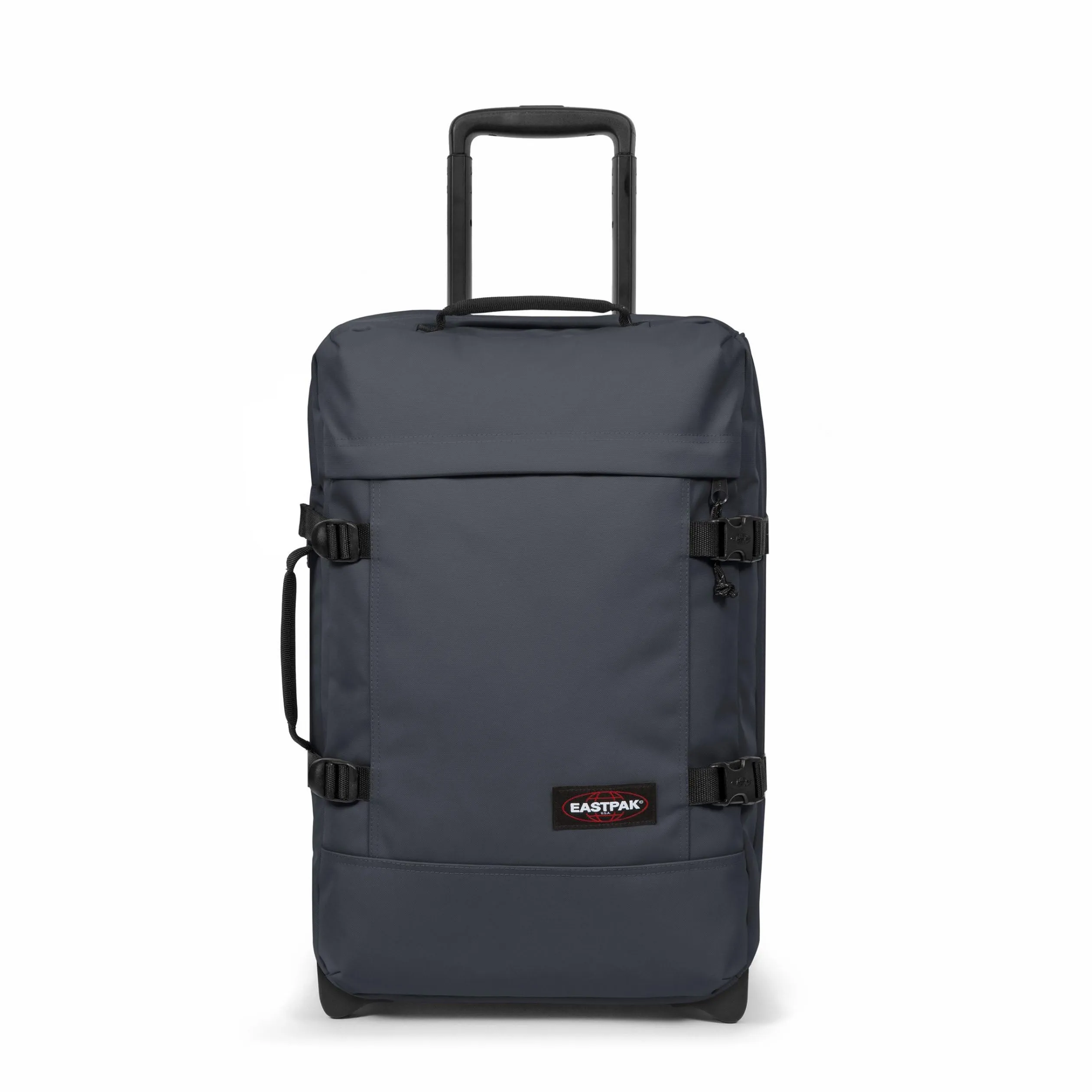 Eastpak Tranverz S Trolley Cabina 42L (51 x 32,5 x 24 cm), valigia bagaglio a mano con ruote, resistente e leggera, doppio scomparto, manico telescopico e TSA lock - BLUE DOWNTOWN