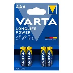 Batteria Ministilo AAA Alcalina LONGLIFE POWER (4pz) 04903121414