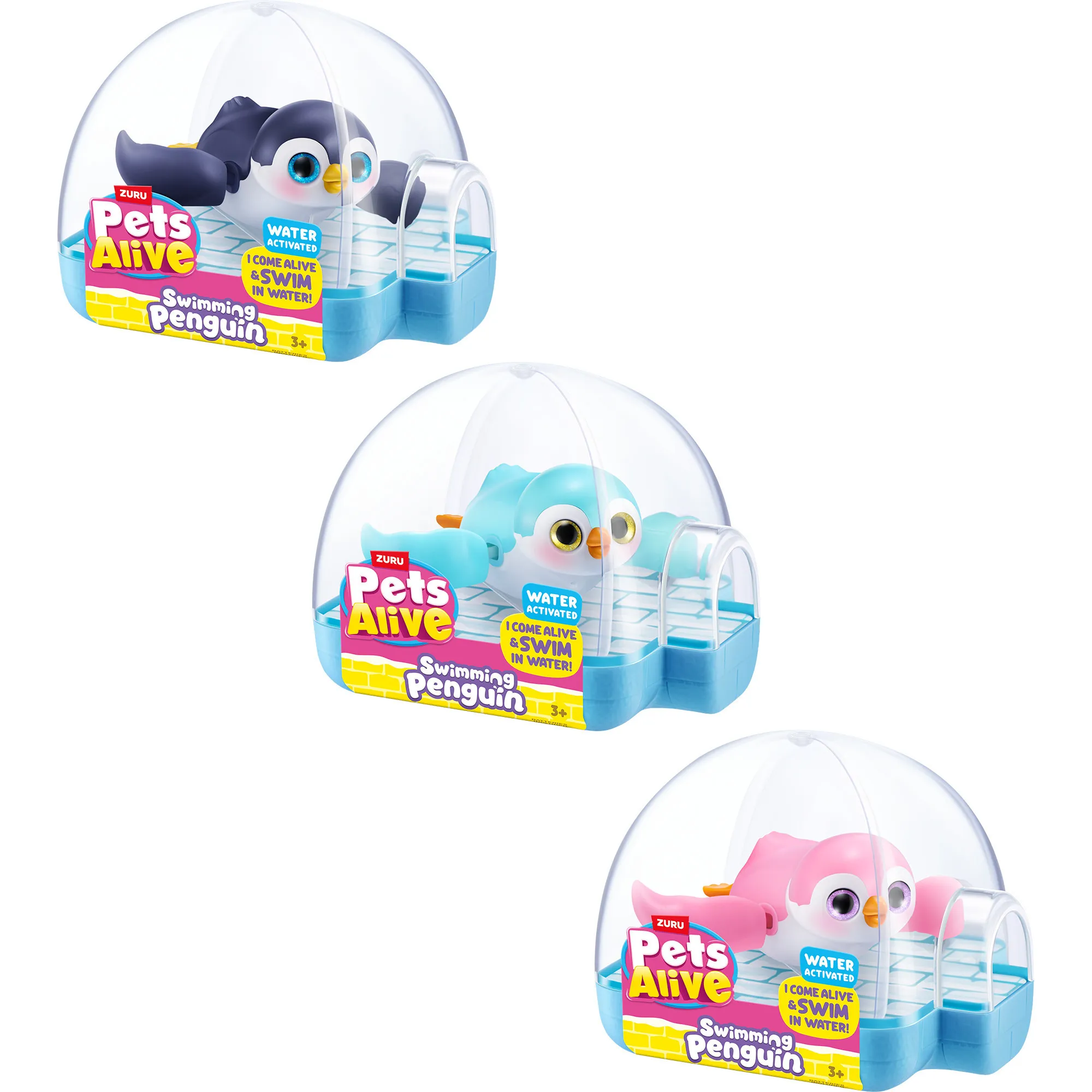 Pets Alive - Swimming Penguin, Gioco figura
