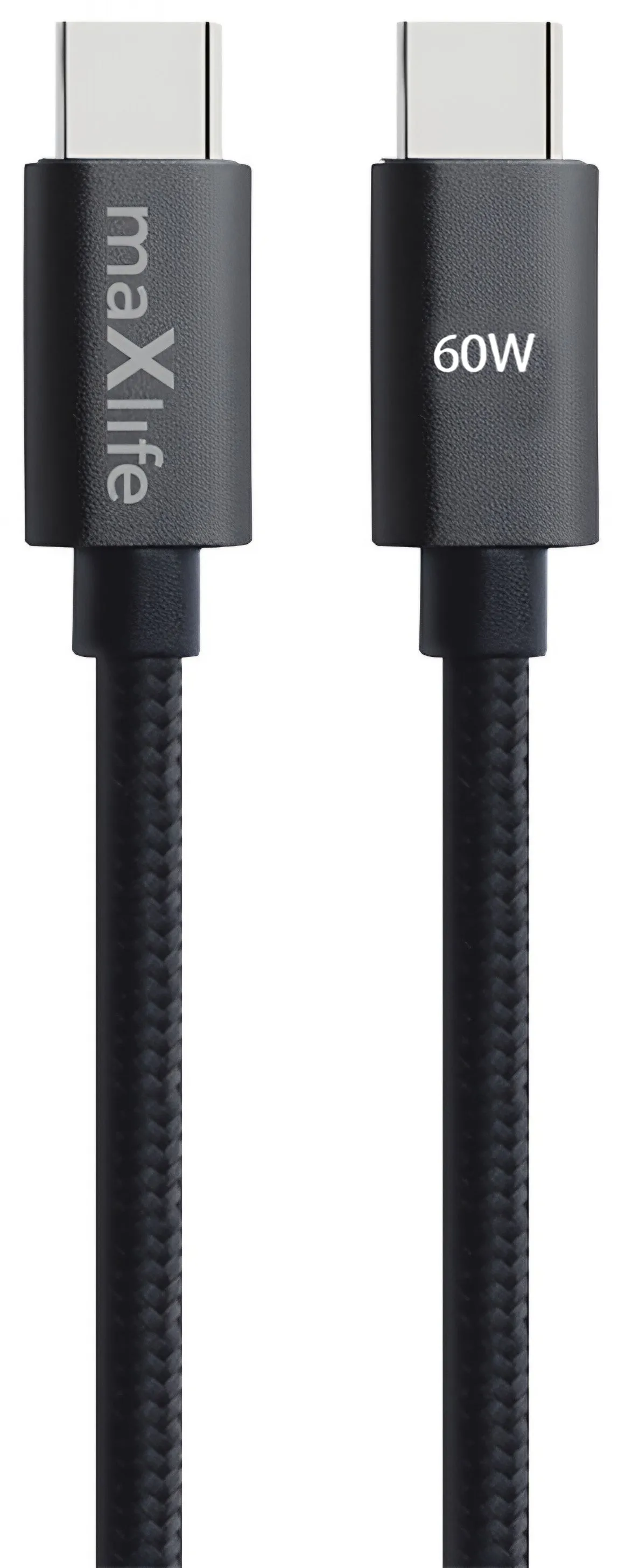Cavo Dati e Ricarica USB-C - USB-C MaXlife MXUC-12, 60W, 2m, Nero