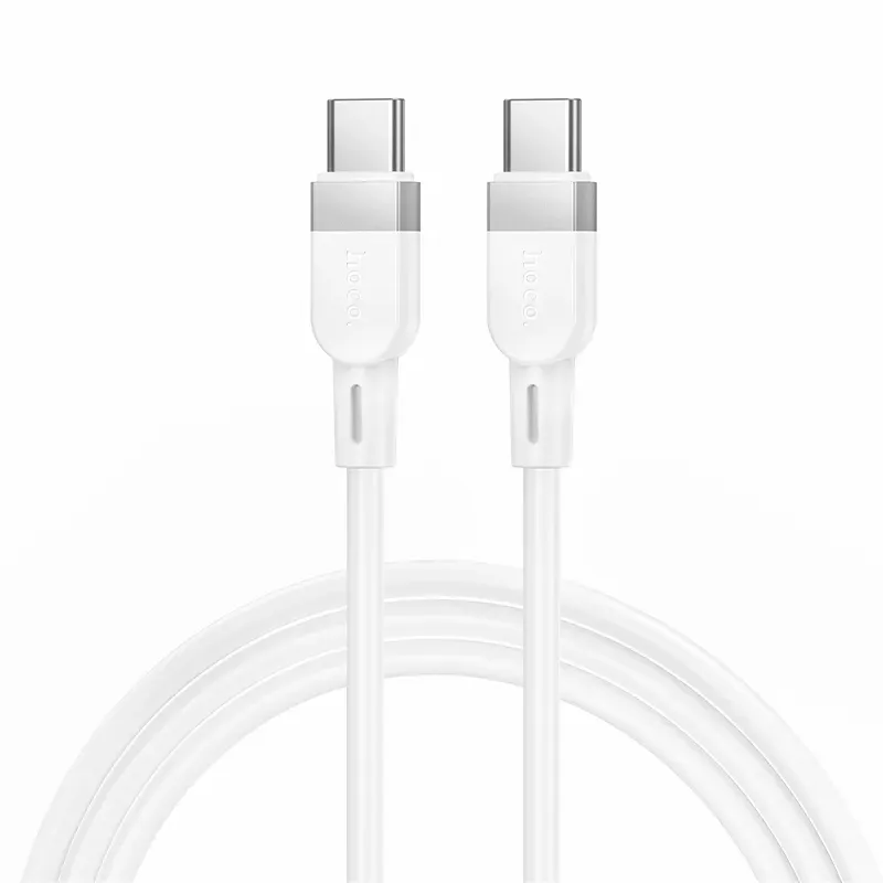 Cavo Dati e Ricarica USB-C - USB-C HOCO X109, 60W, 1m, Bianco
