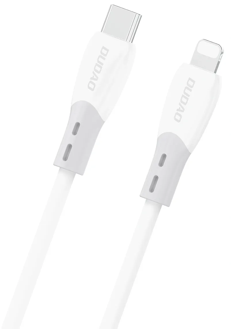 Cavo Dati e Ricarica USB-C - Lightning Dudao L25SX, 30W, 1m, Bianco