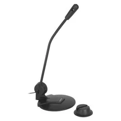 Microfono a filo Black NGMS102 1,8m