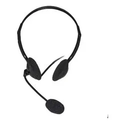 Cuffie microfono filo Ripiegabili Black MGLKHS02