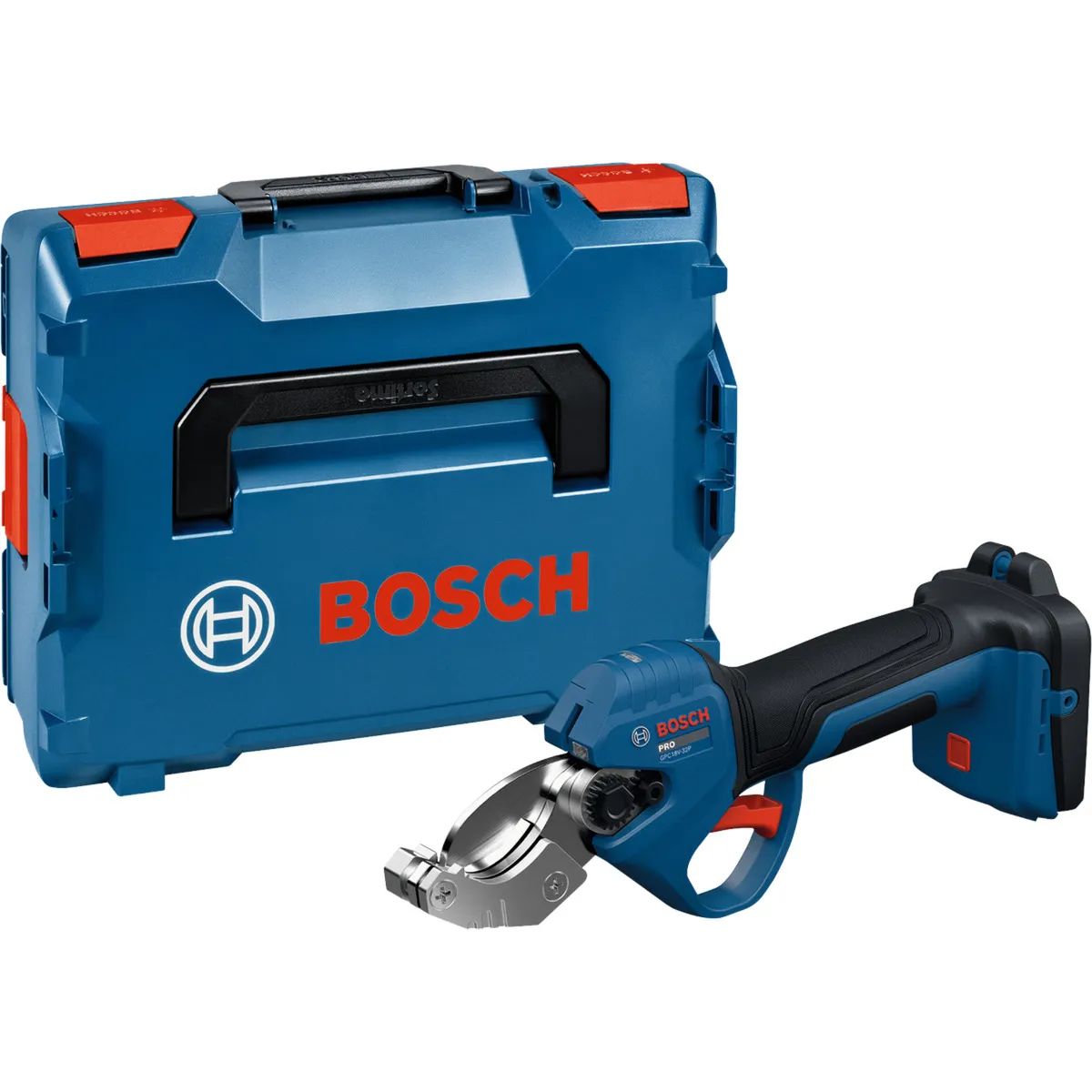 Forbice per tubi a batteria PRO in L-BOXX