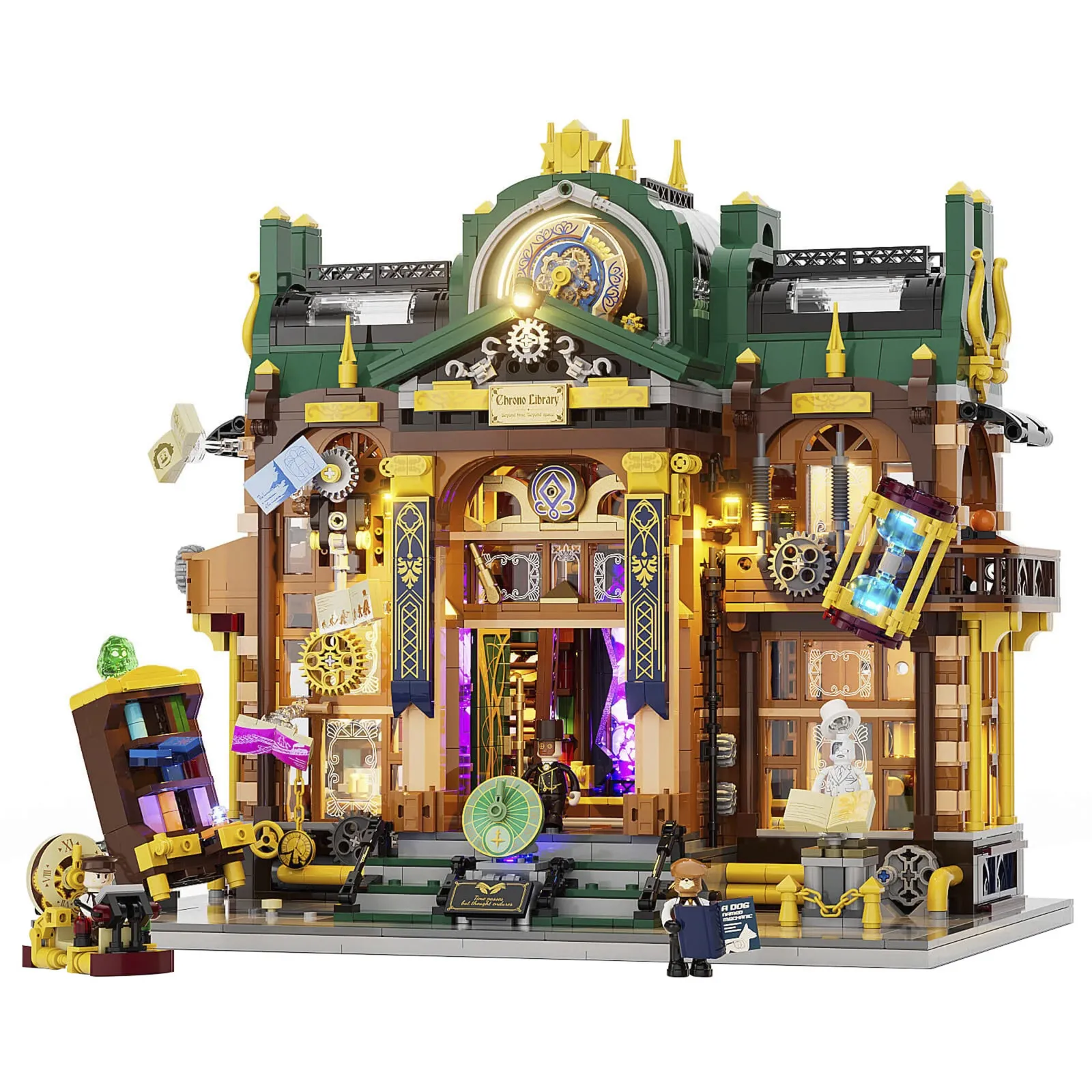 Biblioteca Steampunk Time Rift, Giochi di costruzione