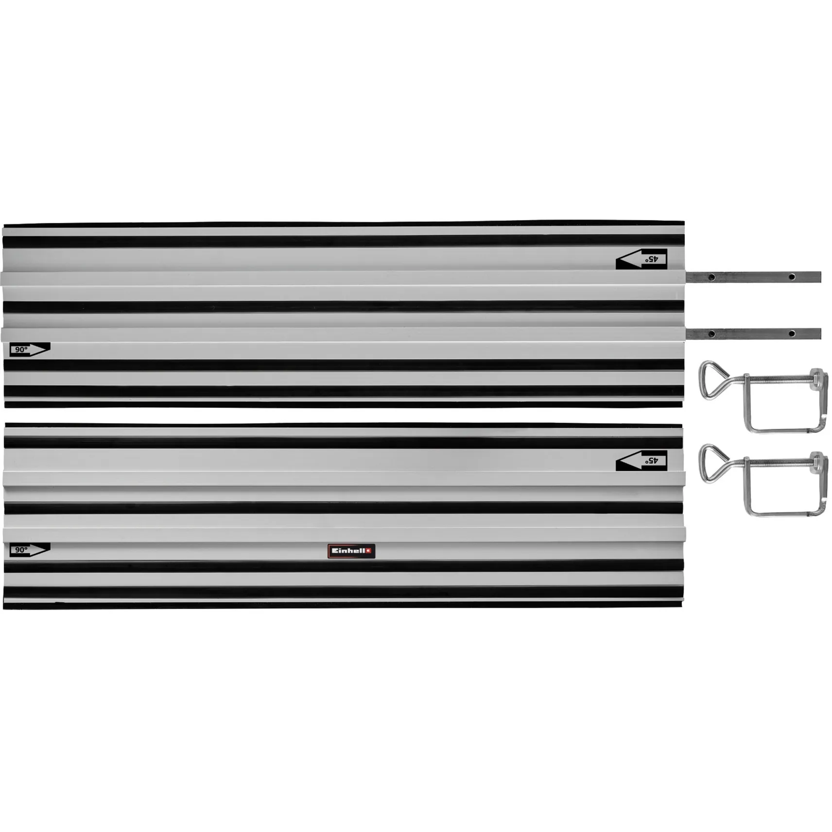 Führungsschiene Alu 2x1000mm| 4502118 Binario guida