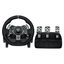 Volante e pedaliera simulatore guida G SERIES G920 Driving Force Black 941 000123