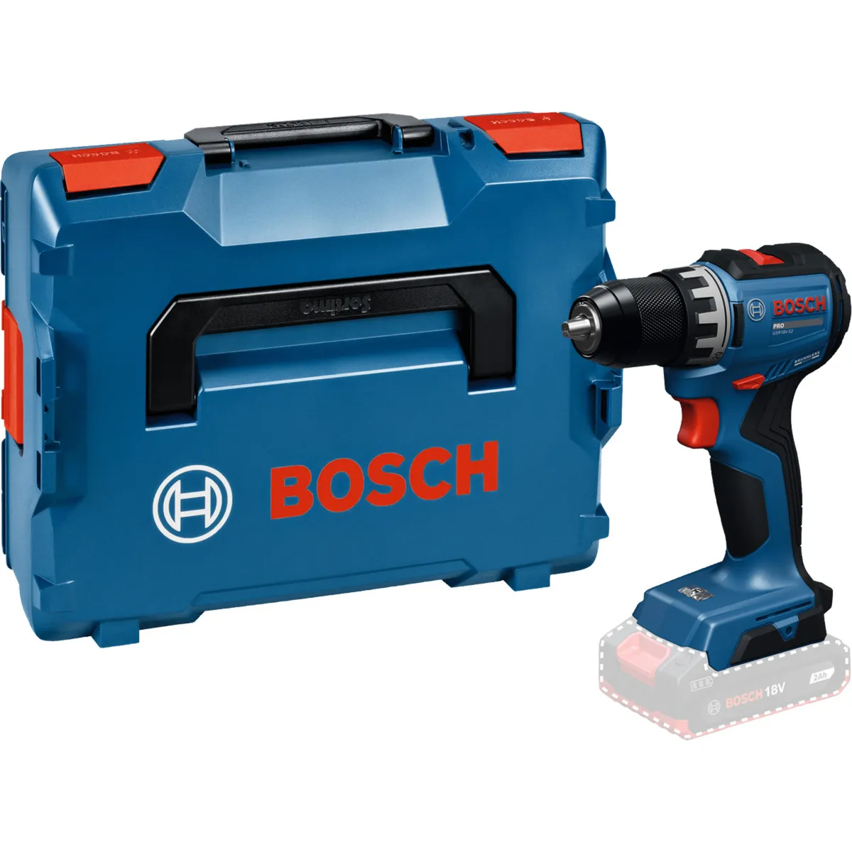 Avvitatore a batteria GSR18V-52 in L-BOXX, Trapano avvitatore