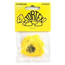 Plettri TORTEX Standard (12pz) Yellow 418P 73