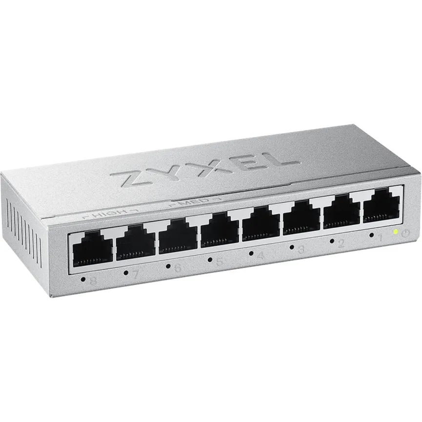 GS-108BV5-EU0101F switch di rete Non gestito L2 Gigabit Ethernet (10/100/1000), Interruttore