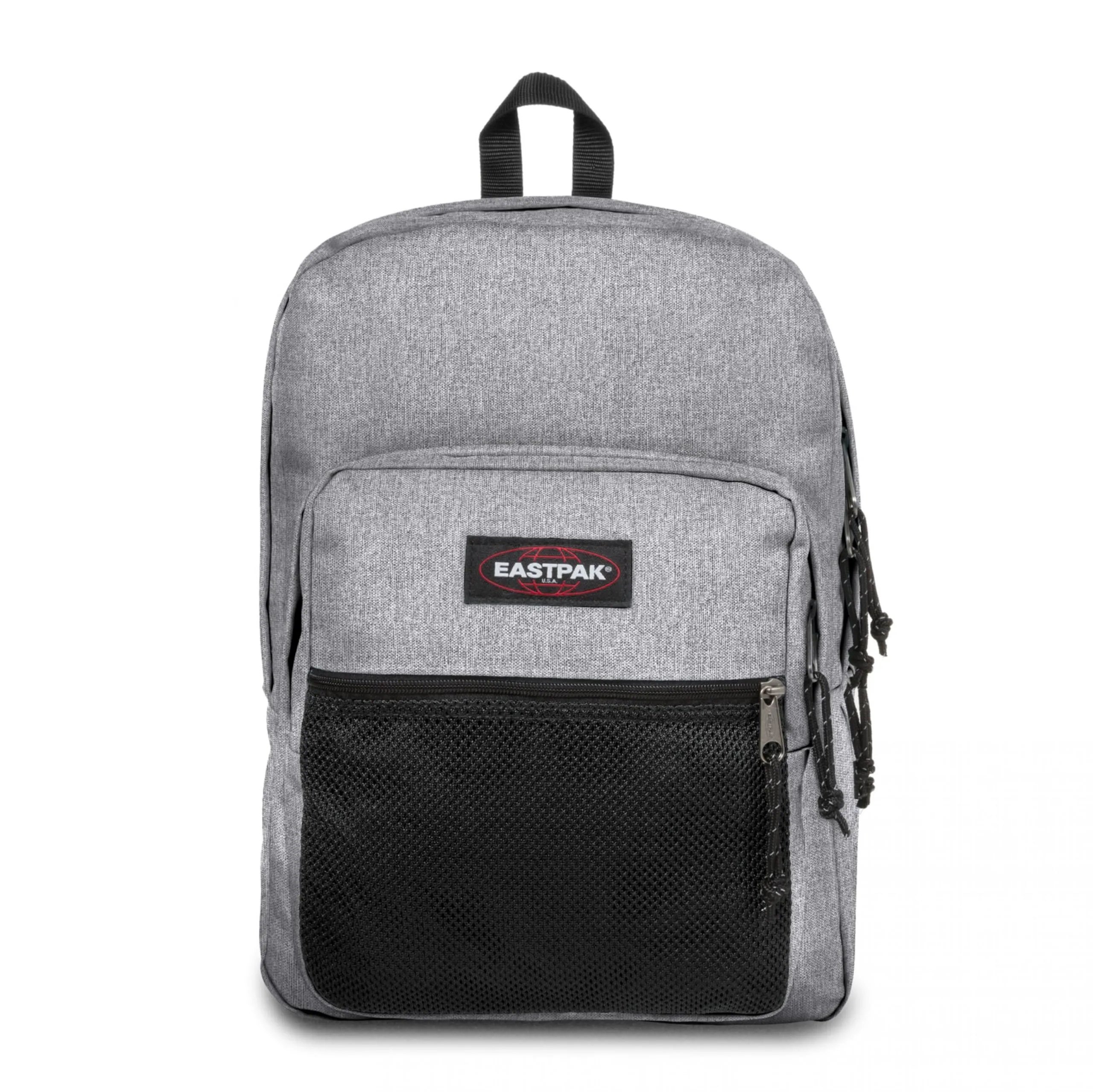 EASTPAK Pinnacle Zaino 38L (42 x 32 x 25,5 cm), zaino grande scuola e viaggio, multi-scomparto resistente con organizer e spallacci imbottiti - SUNDAY GREY