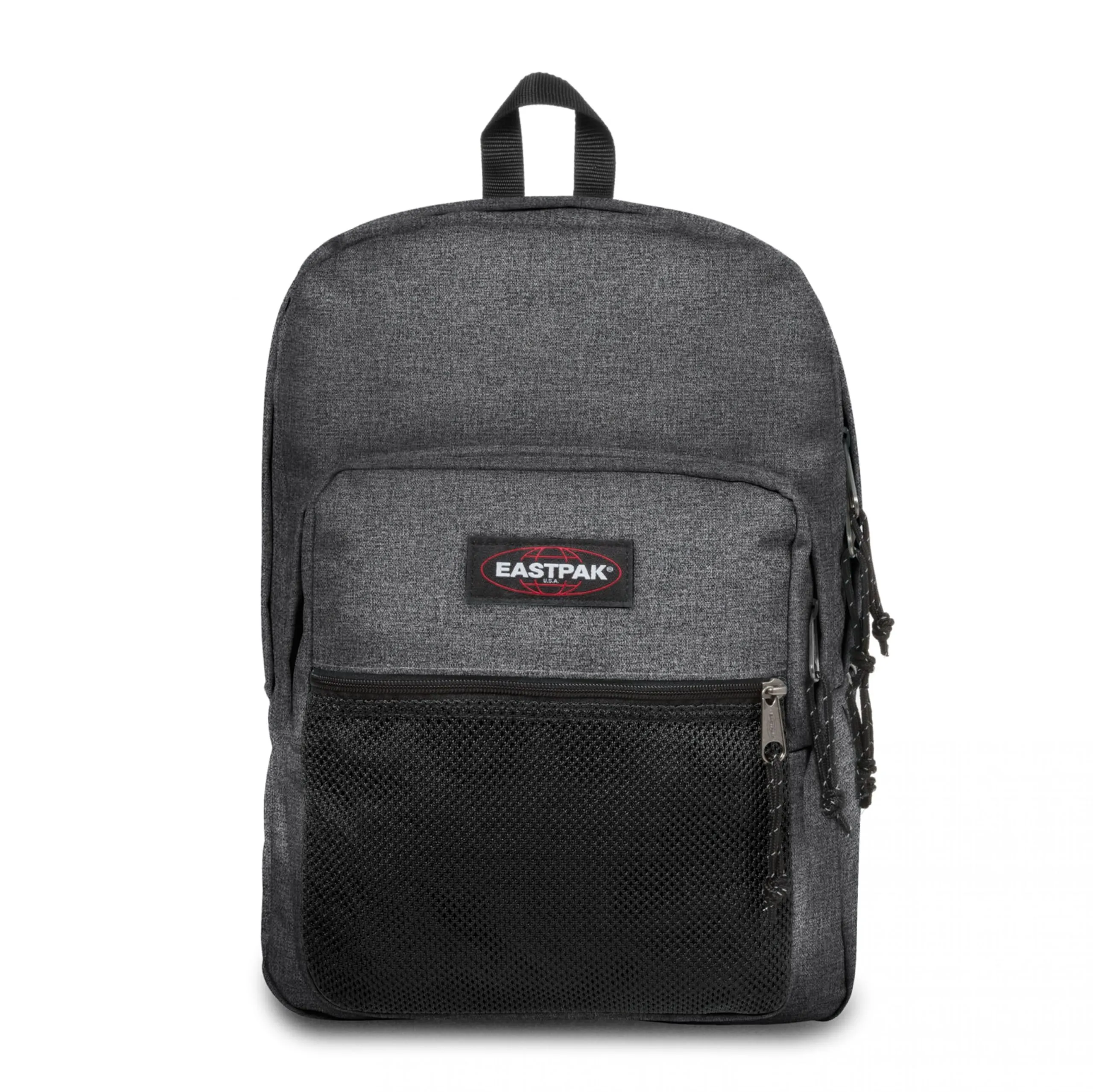 EASTPAK Pinnacle Zaino 38L (42 x 32 x 25,5 cm), zaino grande scuola e viaggio, multi-scomparto resistente con organizer e spallacci imbottiti - BLACK DENIM