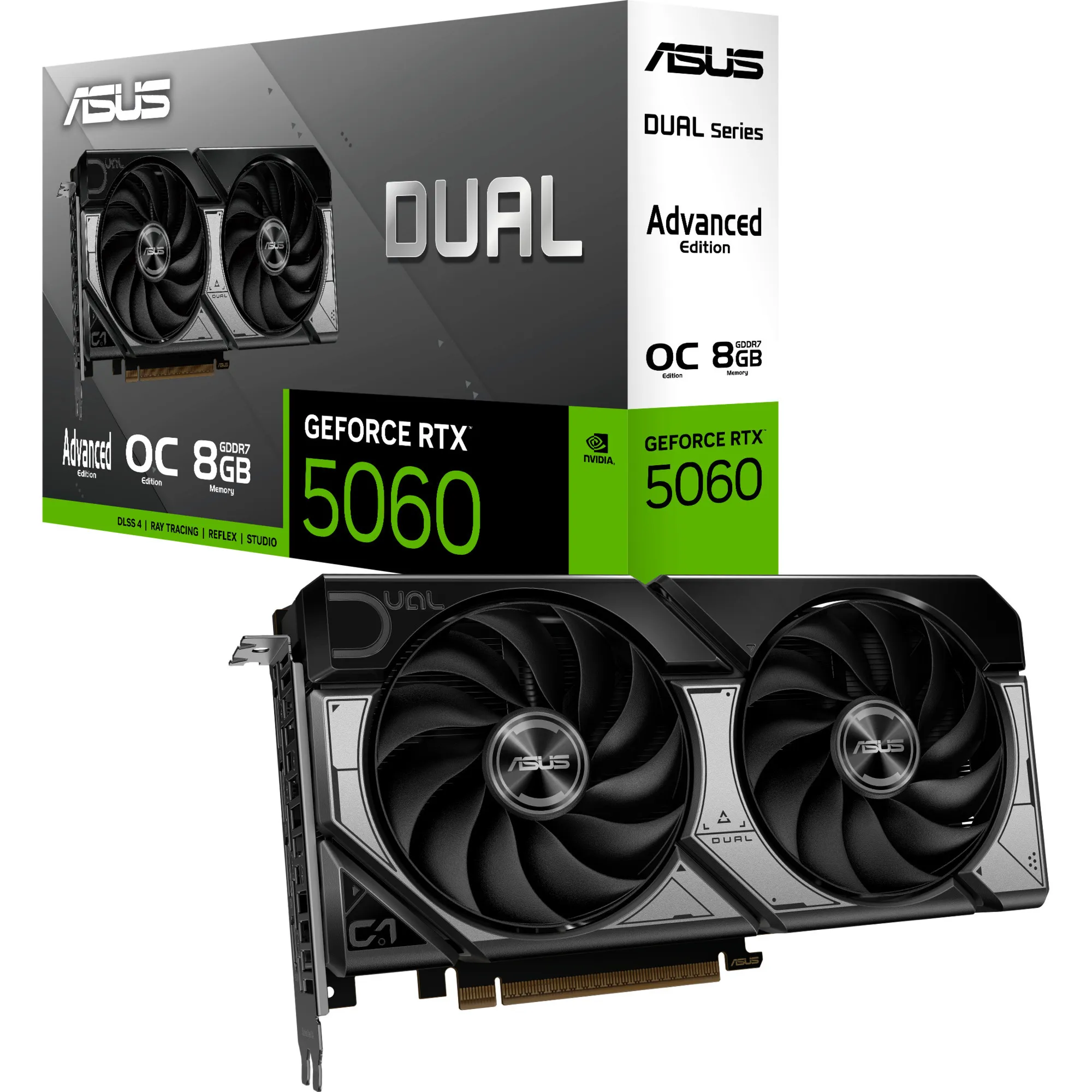 GeForce RTX 5060 DUAL OC Edition Advanced 8GB, Scheda grafica