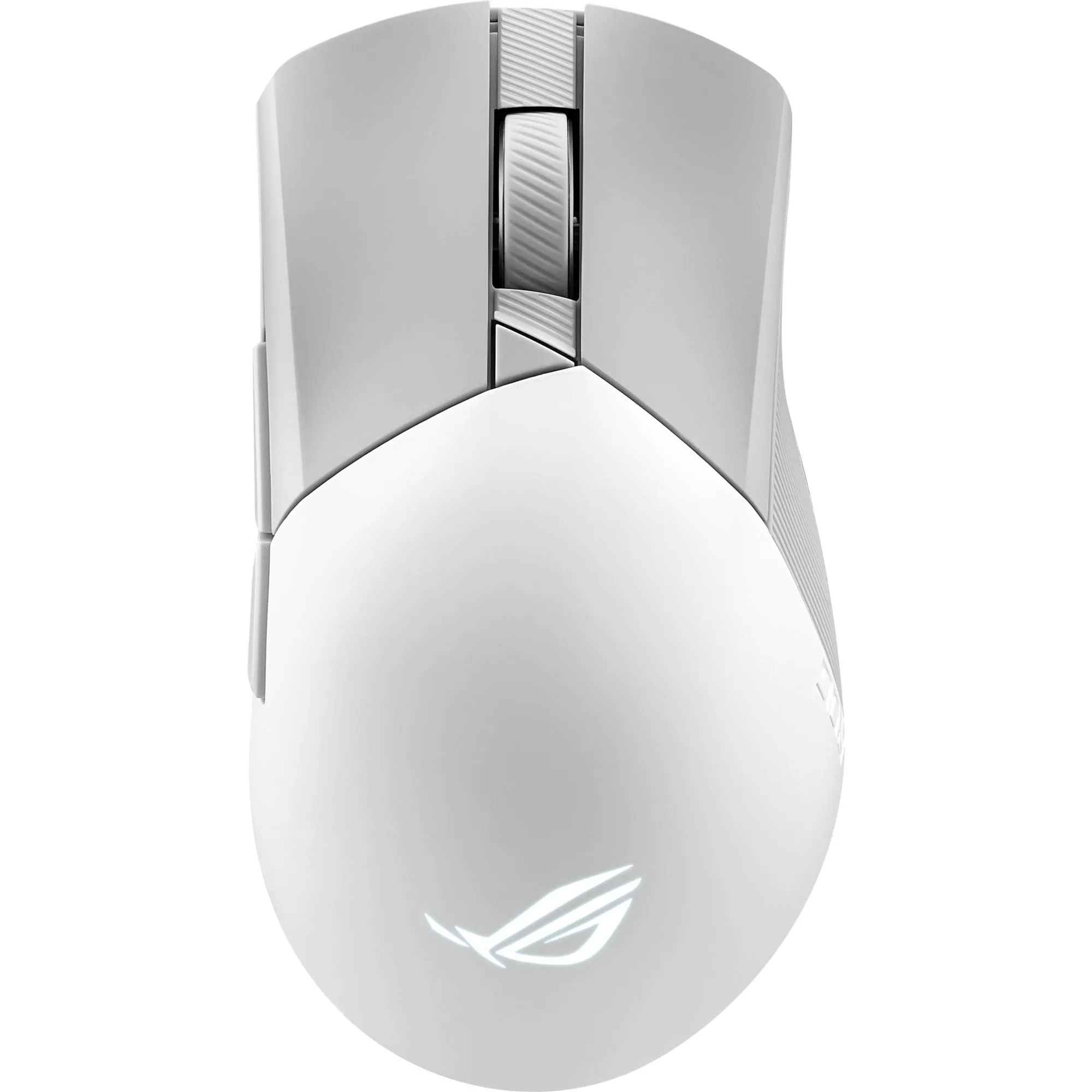 ROG Gladius III Wireless Aimpoint White mouse Gaming Mano destra RF Wireless + Bluetooth + USB Type-A Ottico 36000 DPI, Mouse da gioco