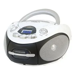 Lettore CD portatile Ah 2387R Mp3 Usb White e Black 112387