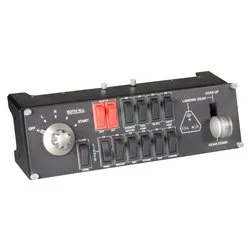 Strumentazione simulatore volo PRO FLIGHT Switch Panel Black 945 000012