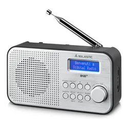 Radio Rt 194 Dab (Ricaricabile) Silver e Black 109194