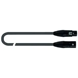 Cavo microfono JUST Mf 5 Black 30 02287 5m