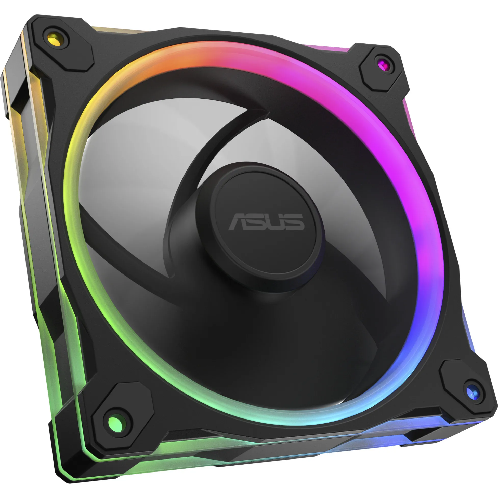 Prime MR120 Fan ARGB Reverse Black Case per computer Ventilatore 12 cm Nero, Ventola
