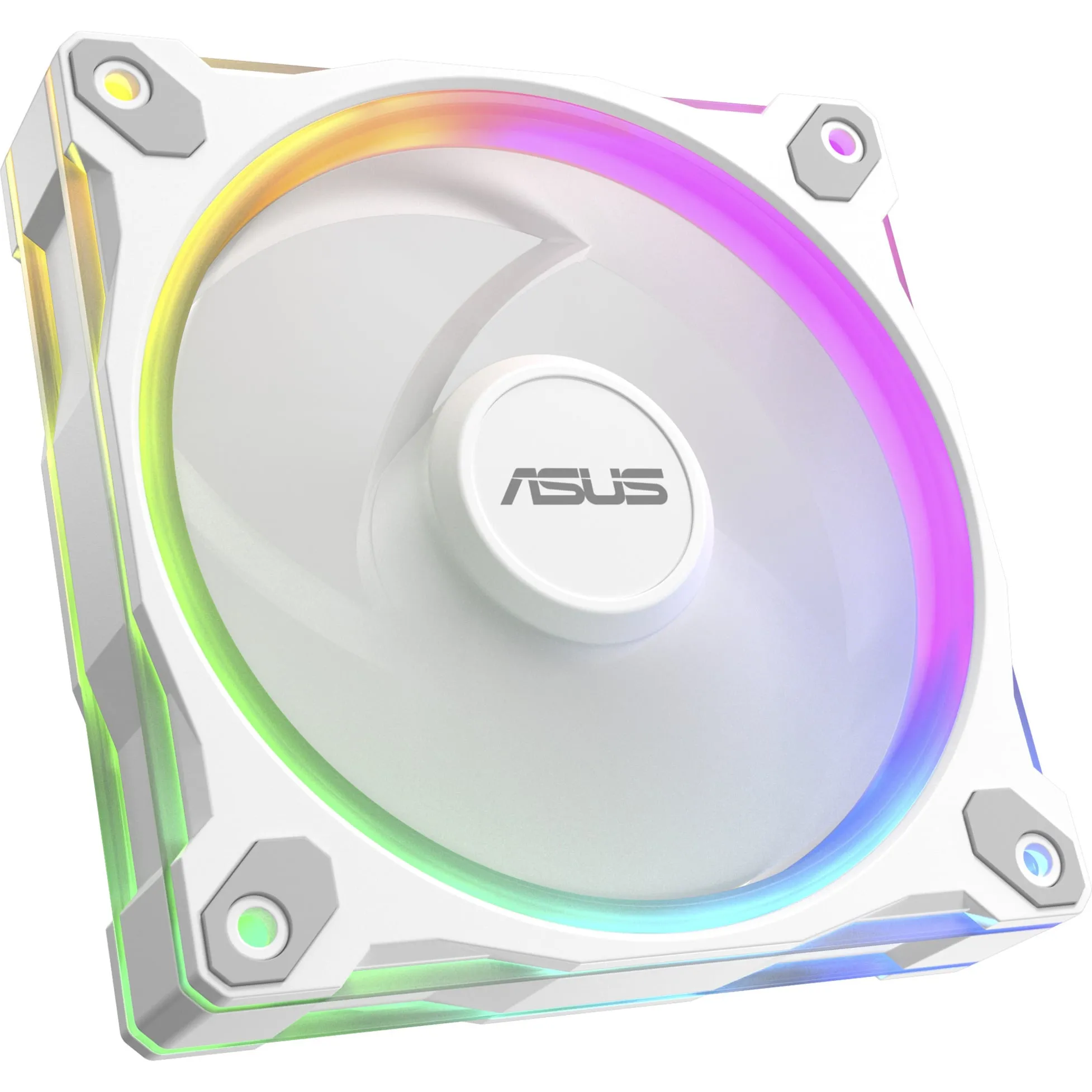 Prime MR120 Fan ARGB Reverse White Case per computer Ventilatore 12 cm Bianco, Ventola