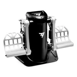 Pedaliera simulatore volo Timone Tpr Rudder Silver e Black 2960809