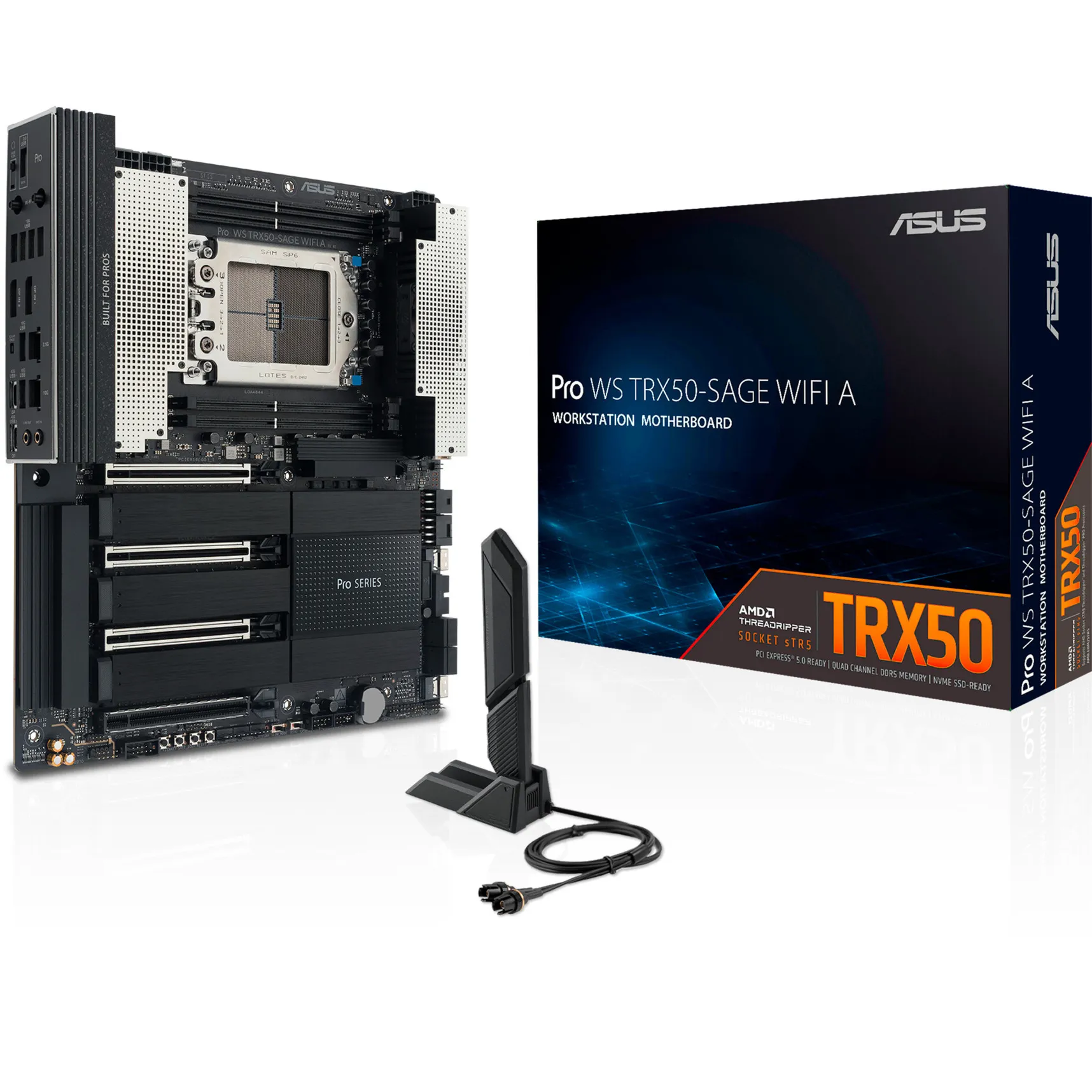 PRO WS TRX50-SAGE WIFI A AMD TRX50 Socket sTR5 CEB, Scheda madre