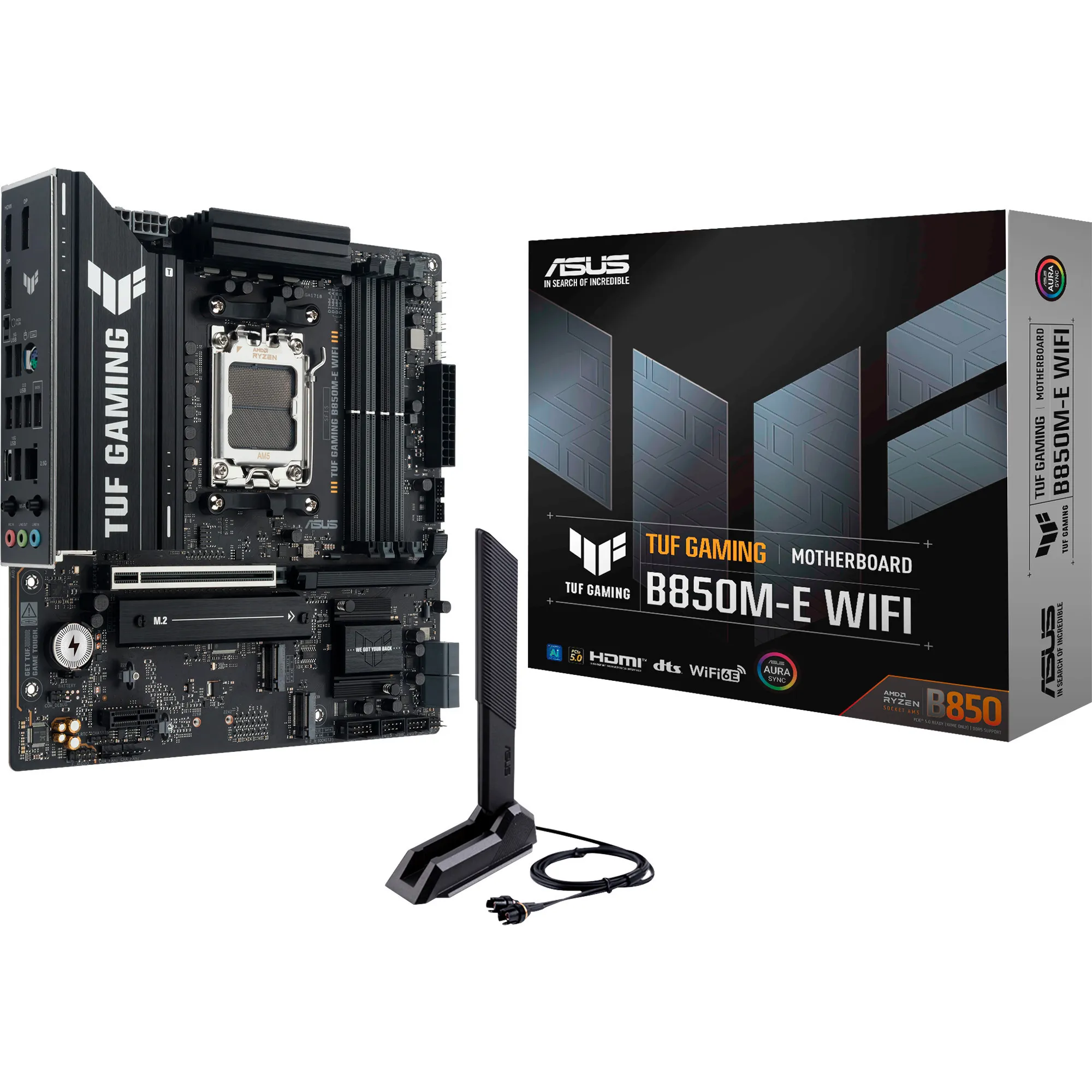 TUF GAMING B850M-E WIFI AMD B850 Socket AM5 micro ATX, Scheda madre