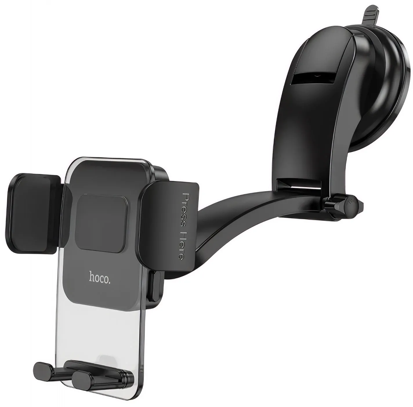 Supporto Auto HOCO CA118, 4.5inch - 7inch, Nero