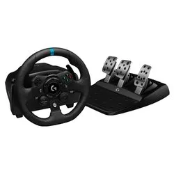 Volante e pedaliera simulatore guida G SERIES G923 Trueforce Black e Blue 941 000158